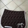 New Tapis Pénélope marron taille mixte Tapis De Selle|Tapis De Selle