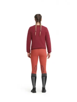 Hot Team Sweat-shirt femme Rouge - Femme Tenue D'Équitation Femme·Sweat Shirt, Polaire Et Pull Femme