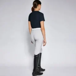 Outlet Tee-shirt Double Orbit Coton marine - Femme Tenue D'Équitation Femme·T-Shirts équitation Femme