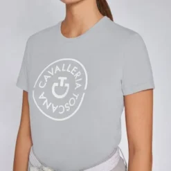 Sale Tee-shirt Double Orbit coton - Femme Tenue D'Équitation Femme·T-Shirts équitation Femme