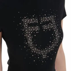 Tee-shirt slim fit strass rosegold - Femme Tenue D'Équitation Femme·T-Shirts équitation Femme