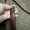 Outlet Étrivières Bruno Delgrange en cuir havane 135cm Etriers Et Accessoires|Étrivières