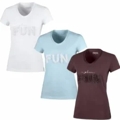 Hot T-shirt Afral pour dame - Femme Tenue D'Équitation Femme·T-Shirts équitation Femme