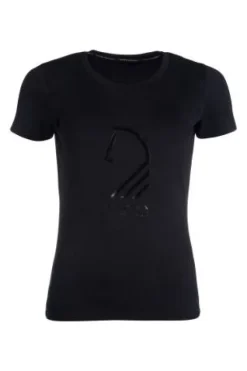 New T-Shirt Livigno Horse Head Femme Tenue D'Équitation Femme·T-Shirts équitation Femme
