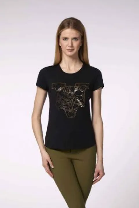New T-shirt manches courtes Santa Lucia - Femme Tenue D'Équitation Femme·T-Shirts équitation Femme