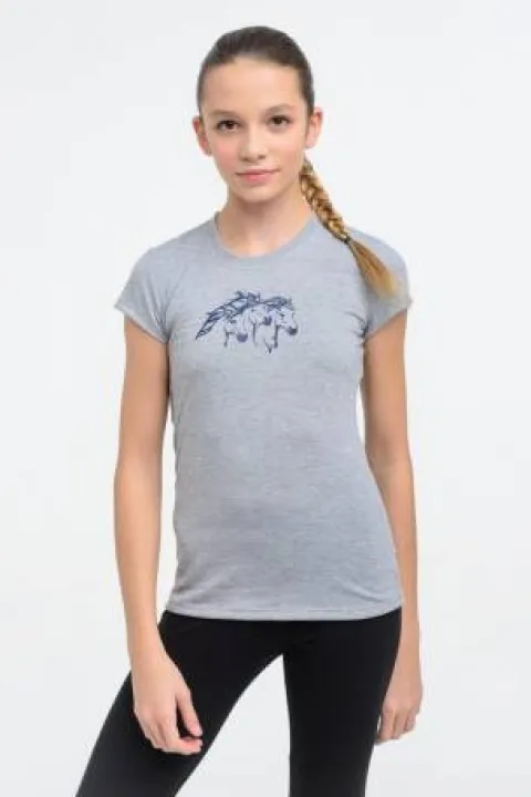 Best T-shirt équitation enfants manches courtes - - Tissu confortable Enfant Tenue D'Équitation Enfant·T-Shirts équitation Enfant