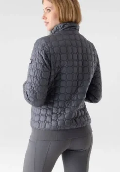 New Veste bomber matelassée octogone Edae - Femme Tenue D'Équitation Femme·Parka, Blouson, Doudoune