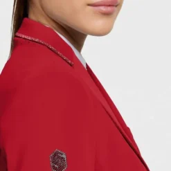 Hot Veste concours Victorine Crystal Fabric AW24 Femme La Cavalière En Concours|La Femme En Concours