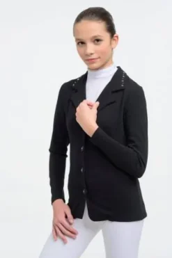 New Veste de concours CRYSTAL KIDS - - Technologie seconde peau Enfant Les Jeunes En Concours|Les Enfants En Concours