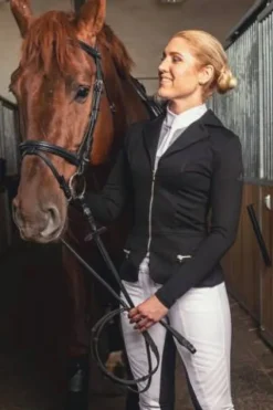 Outlet Veste de concours ZIP CHIC - - Technologie Second Skin Femme La Cavalière En Concours|La Femme En Concours