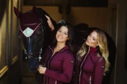 Online Veste Polaire - CRYSTAL MERLOT GOLD Femme Tenue D'Équitation Femme·Sweat Shirt, Polaire Et Pull Femme