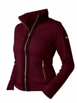 Online Veste Polaire - CRYSTAL MERLOT GOLD Femme Tenue D'Équitation Femme·Sweat Shirt, Polaire Et Pull Femme