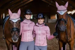 Discount Veste Polaire - Pink Crystal Femme Tenue D'Équitation Femme·Sweat Shirt, Polaire Et Pull Femme