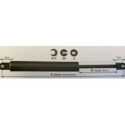 Outlet Vérin à gaz 1450n - entraxe 1100mm Pièces Détachées Van Et Camion